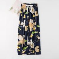 Pijamas de Algodón-Seda para Mujeres Pantalones Corporales Delgados para Embarazadas - details 23