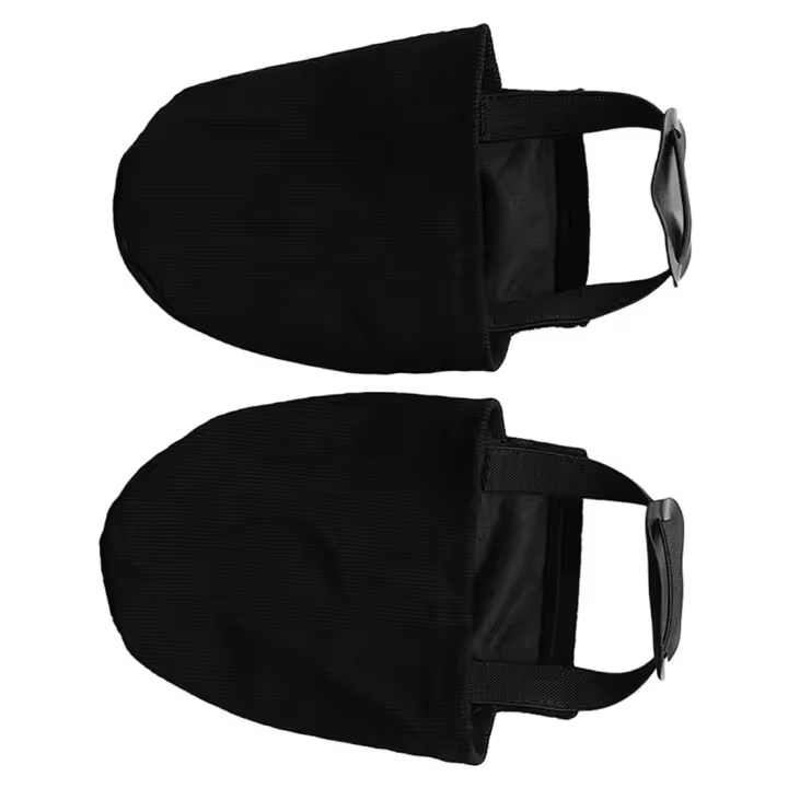 Cubiertas de zapatos de bolos para hombres y mujeres, deslizadores de zapatos para zapatos de bolos, protectores de zapatos secos, accesorios para zapatos, 2 piezas - 1