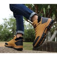 Botas de Invierno para Hombres Calentitas Zapatillas de Deportes de Cuero de Alta Calidad - details 15