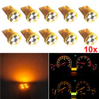 Bombilla LED ámbar puro T10 194 para Interior de coche, lámpara con cuña, 10 piezas, 4 LED - details 0