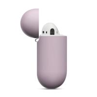 Funda protectora de silicona suave para 2 auriculares inalámbricos Apple con mosquetón - details 5
