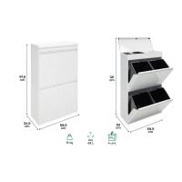 Medidas cubo basura y reciclaje Arregui TOP