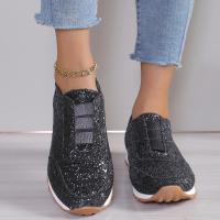 Zapatillas Deportivas Sin Cordones de Moda Otoño 2025 Pisa Fuerte con Tacón Bajo para Mujer - details 9
