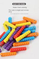 Juego Montessori de clasificación de colores para niños, juego de gusanos de captura, juguetes educativos tempranos para el - details 8