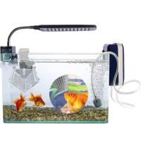 Alimentador acrílico de gusanos de sangre roja para peces, Mini taza de alimentación colgante para pecera con ventosa, cilindro de plantación de agua transparente - details 10