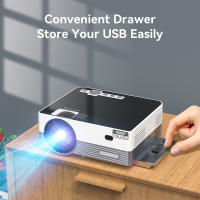 Proyector LCD 4K Q6 Potente, 1080P, Soporte HDMI, Control Remoto, Hazte con él en Casa - details 3