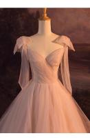 Vestido de Noche de Lujo para Mujeres Rosa, Elegante, Niche de Cumpleaños y Boda, Princesa Fugitiva Francesa - details 2