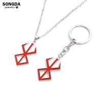 Llaveros de Aleación de Enamel Rojo Simbolo de Anime Juego Colgantes de Aleación de Aceite - details 1