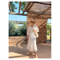 Vestido de verano vintage europeo Miravia 2025 - details 10