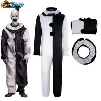 Disfraz de Cosplay de Art The Clown de la Película Terrifier 2, Mono, Disfraces de Halloween, Máscara para Hombres y Mujeres - details 7