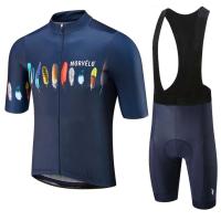 Uniforme de hombre Morvelo, ropa de verano, conjunto de ropa deportiva, camiseta de ciclismo de carretera, ciclista 2024 Tre - details 4
