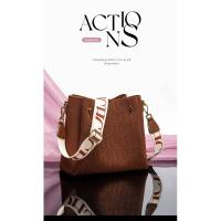 CH elegante sentido letras diseño con cordón marca moda Casual cien bolso de mujer bandolera de gama alta mochila de lujo - details 0