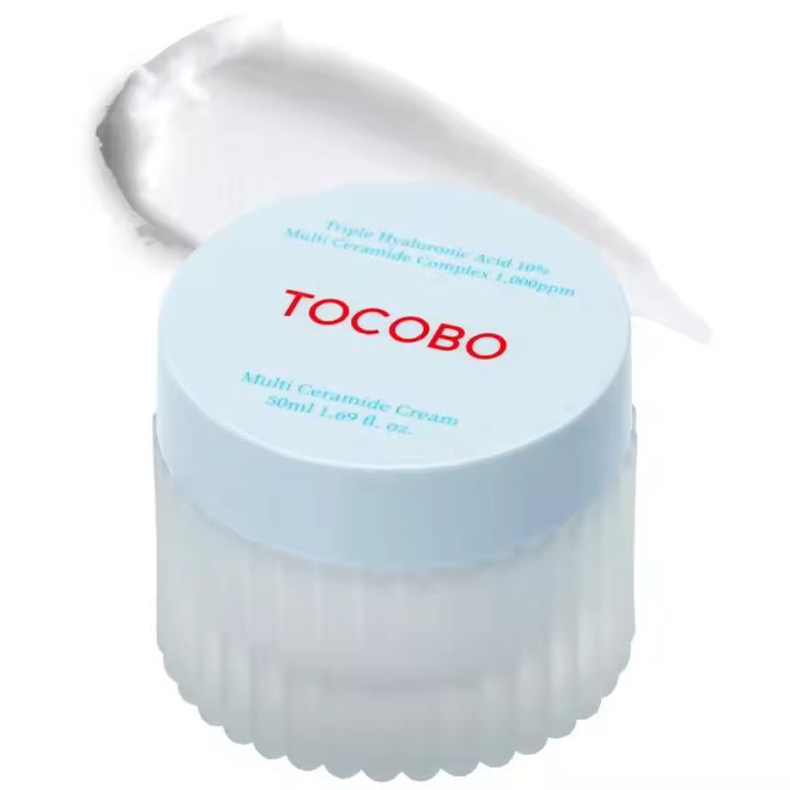 TOCOBO] Multi Cream 1.7 Fl oz / 50ml Crema hidratante, Hidratante de ceramida, Cuidado, Ingredientes naturales, Piel sensible |   Crudeza - 1