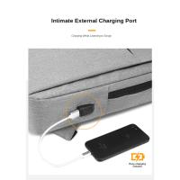 Mochila para ordenador portátil de 15,6 pulgadas para hombre, morral escolar de nailon con carga Usb, resistente al agua - details 5