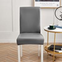 Impermeable elástico Cubierta de la Silla de Comedor Silla de Piel sintética Proteger Funda Protectora - details 2