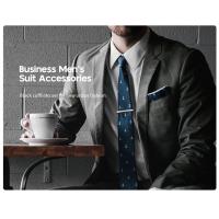 Clip de Corbata Minimalista para Hombres Alta Moda en Camisa de Negocios para Fiestas - details 0