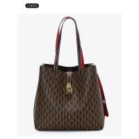 CH Hombro Elegante Ligero Simple Gran Capacidad Casual Resistente Marca Bolso de mujer Práctico con bolsos Color puro Mochila de lujo de alta gama - details 7