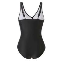Traje de baño de una sola pieza de un solo artículo de tono liso degradado para mujer sexy, ropa de playa - details 13