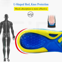EiD-plantillas de Gel de silicona antideslizantes para fascitis Plantar, almohadillas ortopédicas para zapatos, almohadilla para zapatos con absorción de impacto - details 22