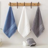 Toalla facial de algodón puro para adultos, 3 piezas, suave y absorbente, para el hogar - details 0