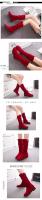 Nuevas botas de media pantorrilla de otoño e invierno para mujer, botas de caballero informales de tacón bajo con punta redonda para mujer, botas de mujer de terciopelo mate - details 39