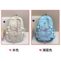 Nueva mochila Harajuku versión coreana femenina Estilo universitario Mochila para estudiantes de secundaria Mochila versátil simple de gran capacidad - details 2