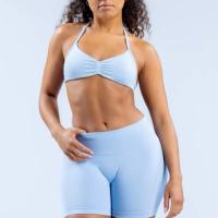 Sujetador de tiras de impacto para Yoga, ropa interior para gimnasio, correr, tirantes Ipmact, ejercicio, sujetador sin costuras - details 3