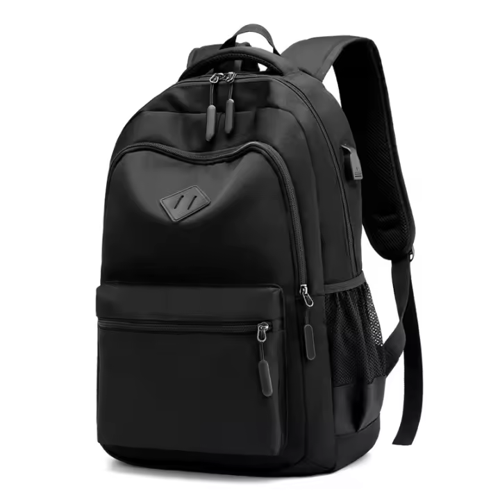Mochila escolar con carga USB para hombre y mujer, morral informal de gran capacidad para viaje, estilo universitario, novedad - 1