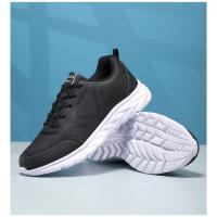 Zapatillas de correr de marca para hombre, zapatos de tenis ligeros, zapatos deportivos de cuero Pu impermeables para exteriores, entrenadores masculinos, zapatos atléticos - details 14