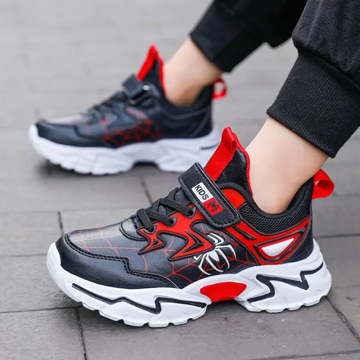 Zapatillas De Deporte Informales Para Chico Spider-Man, Zapatos Deportivos De Dibujos Animados Para Niño Y Niña, Zapatos Para Correr Para Estudiantes, Transpirables, Ligeros, Talla EU 28-38 - 1