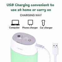 Irrigador inalámbrico portátil con hilo dental de agua caliente, mini hilo dental eléctrico recargable, limpieza de dientes usada, 3 modos IPX7 a prueba de agua, - details 11
