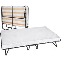 Cama plegable con almohada incluida + almohada gratuita, estructura resistente y 4 ruedas - details 22