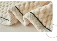 Manta de terciopelo Coral para sofá, aire acondicionado, individual, pequeña, Farley - details 17