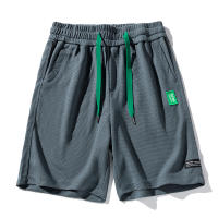 Pantalones cortos informales transpirables para hombre, Shorts holgados de Color sólido para correr y baloncesto, 2024 - details 3