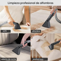 Máquina de limpieza de alfombras y tapicería, limpieza de manchas, tanque de agua grande de lujo, potencia de 500 W, cable de alimentación de 5 m - details 10
