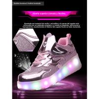 Zapatos de Ruedas Baozou Modelos Sencillos y Dobles Automáticos LED de Luz - details 26
