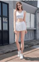 Nuevos pantalones cortos para mujer, faldas de cintura alta, pantalones cortos transpirables para el sudor, pantalones de seguridad de verano, faldas deportivas para mujer, pantalones cortos de Yoga para gimnasio, ropa deportiva - details 17