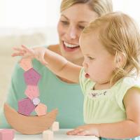 Juguetes de madera Montessori para bebés, bloque de equilibrio estilo luna estrella, juegos de mesa educativos para niños - details 47
