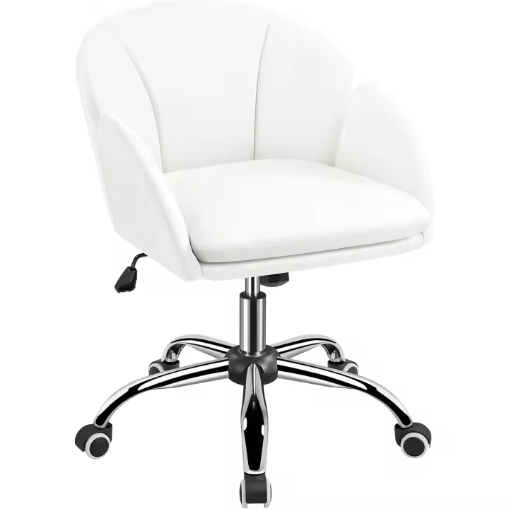 Oficina Terciopelo Trabajo Alchoado Terciopelo Ruedas Hogar Oficina MAX Capacidad 136 KG Color Gris - 1