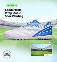 Zapatos de hombre de alta calidad con diseño de uñas rotas, zapatos de fútbol transpirables, fútbol sala juvenil, fanáticos de los deportes cruzados - details 5