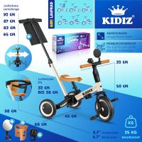 Bicicleta de Equilibrio, Triciclo para niños de 1 año a 5 Años, Capacidad de Carga hasta 25kg, Incl. Manillar/Barra de Seguridad/Cinturón de Seguridad/Timbre/Espejo. - details 22