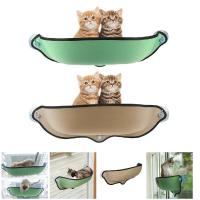 Hamaca para Gatos Suave y Cómoda Asiento de Ventana con Ventosa Cama de Sol para Gatos - details 2
