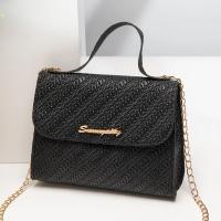 Bolso de Hombro de Cuero con Cadena Hecho en Relieve Bolso de Teléfono para Mujeres de Gran Capacidad Bolso de Moda para Hombros Oblicuos - details 8