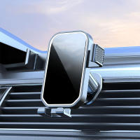 Soporte de teléfono para coche, abrazadera más ancha y gancho de Metal, ventilación [fundas gruesas amigables], soportes de teléfono para automóvil - details 2
