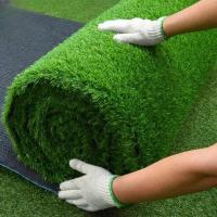 Alfombra de césped verde Artificial, simulación de musgo, plantas, decoración exterior, accesorios de jardín - details 7