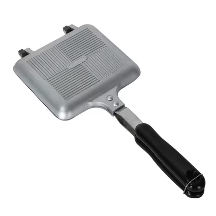 Sartén antiadherente plegable de doble cara para sándwich, sartén para Pan, tostada, máquina de desayuno, suministros de cocina - 1