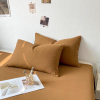 Bonenjoy-funda de almohada de Color sólido, funda de almohada transpirable de 48x74cm, Fundas de cojín rectangulares, fundas de almohada de cama para el hogar, 2 piezas - details 15