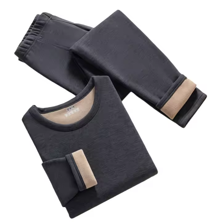 Ropa Interior Térmica de Manga Larga para Hombres 2025 Conjunto de Pamas Suave y Cálido para el Hogar Perfecto para Regalos de Holiday y Cumpleaños - 1