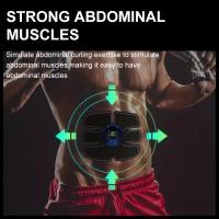 Equipo de Fitness Abdominal, cadera y brazo, Parche de masaje, pantalla Digital, deportes al aire libre, perezoso - details 4