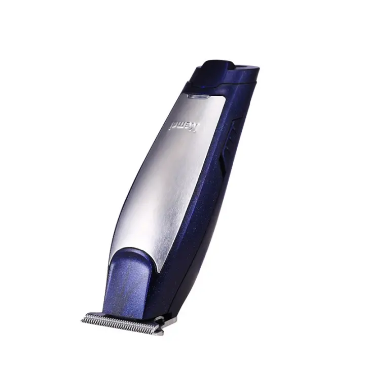 Kemei-cortadora de pelo eléctrica recargable Zero Gapped, cortadora de pelo profesional de 0mm, con cabeza calva, máquina de acabado, KM-5021 - 1